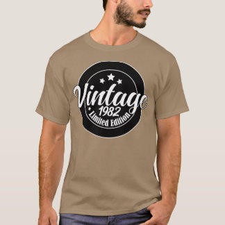 Limited Edition 1982 Verjaardag 41e verjaardag T-shirt
