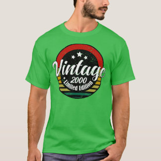 Limited Edition 2000 Verjaardag 23e verjaardag T-shirt