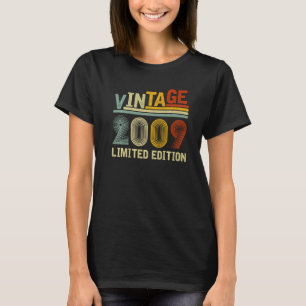 Limited Edition 2009 Boys Girls 13th Birth T-shirt