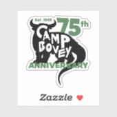 Limited Edition 75th Jubileum Vinyl Sticker (Vel)