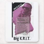 Limited Edition Big K.R.I.T. Muismatten (Voorkant)