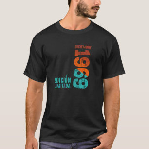 Limited Edition December 1969 Jaar Retro 1969 Vint T-shirt