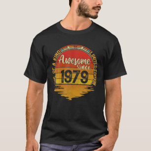 Limited Edition Geweldige sinds 1979 43th bi T-shirt