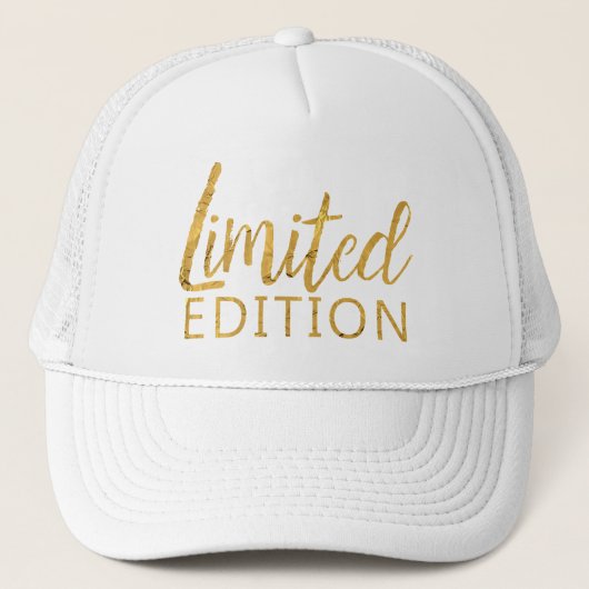 Limited Edition Gold Trucker Pet (Voorkant)
