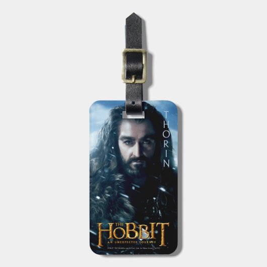 Limited Edition Kunstwerk: THORIN EIKENSCHILD™ Bagagelabel (Voorkant verticaal)