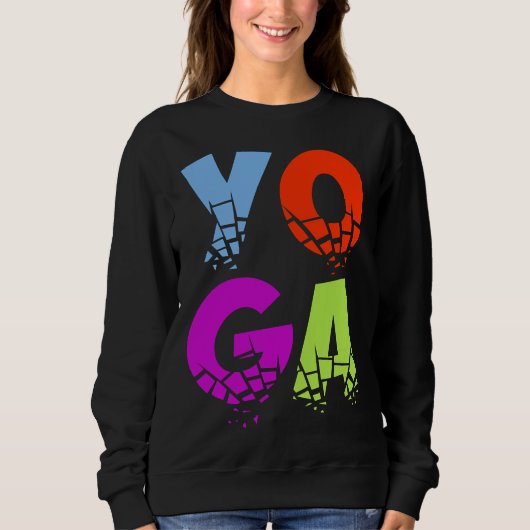 Limited Edition Yoga Meditatie Ingebouwd Trui (Voorkant)