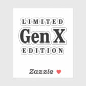 Limited Gen X Edition-Sticker Sticker (Vel)