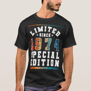 Limited Special Edition Vintage sinds geboren in 1 T-shirt
