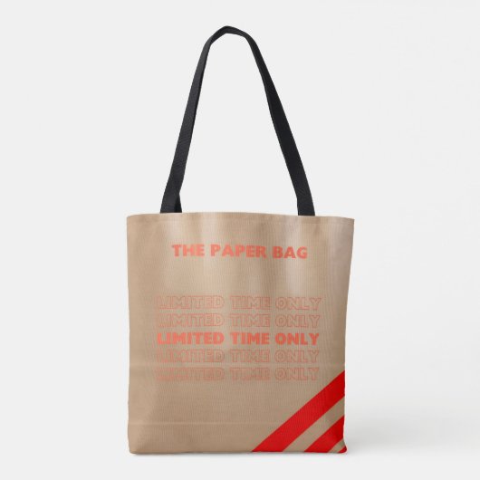 Limited time only THE Paper Bag shopping tote bag (Dos)