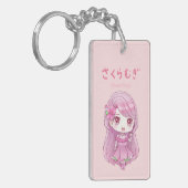 [Limited-time product] Sakura Mugi Keychain (Voorkant Links)