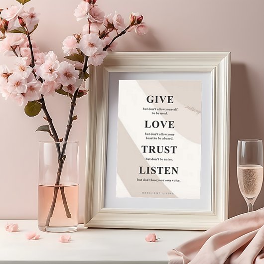 LIMITES Une affiche pour vous inspirer et vous mot