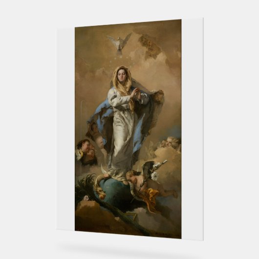 L'Immaculée Conception par Giovanni Tiepolo (Angle)