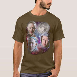 Limmy Moon Retro Esthetische Fan Art Design T-shirt