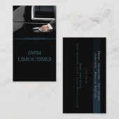 Limo Service Driver, Cab, Taxi Visitekaartje (Voorkant / Achterkant)