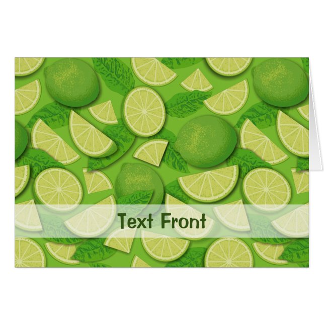 Limoen Achtergrond (Voorkant Horizontaal)