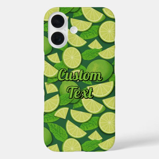 Limoen Achtergrond Case-Mate iPhone Case (Achterkant)