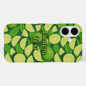 Limoen Achtergrond Case-Mate iPhone Case (Achterkant (horizontaal))