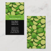 Limoen Achtergrond Visitekaartje (Voorkant / Achterkant)