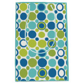 Limoen & Aqua Bubble MCM Gift Bag Medium Cadeauzakje (Voorkant)