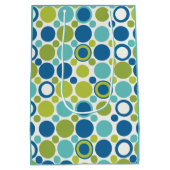 Limoen & Aqua Bubble MCM Gift Bag Medium Cadeauzakje (Achterkant)