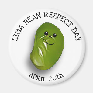 Limoen Bean Respect Day 20 april Magnet Magneet
