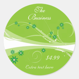 Limoen bloemen Stickers