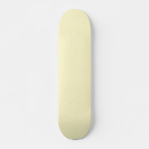 Limoen Chiffon Effen Kleur Skateboard