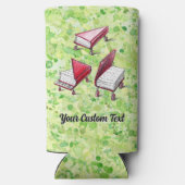 Limoen Cream Paint Splatter  schetskunst (Achterkant)