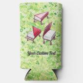 Limoen Cream Paint Splatter  schetskunst (Voorkant)