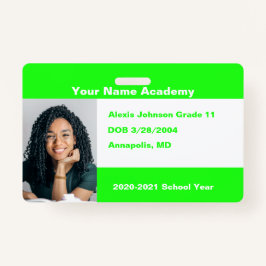 Limoen doe het zelf op maat Homeschool Badge