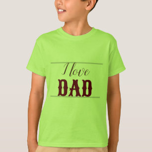 Limoen Donkerrood kinder jongen T-shirt