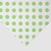 Limoen- en witte haarpunten tissuepapier (Detail)