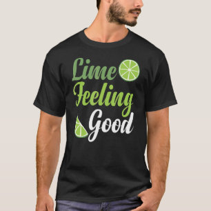 Limoen Feelin' Good Fruit Summer Tequila Sunny T-shirt