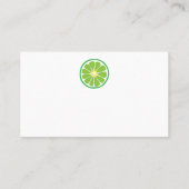 Limoen Fiesta Place Cards of Save the Date Inserts Plaatskaartje (Achterkant)