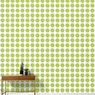 Limoen Fruit Groen Limoen Patroon Behang