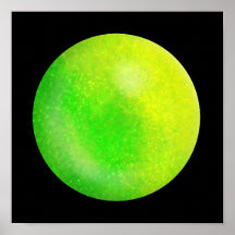 Limoen Galaxy Orb – Limoen en Neon Green Marble Pr