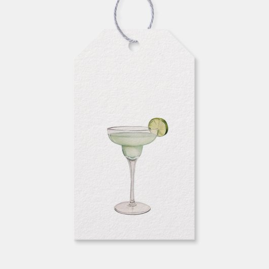 Limoen gebladerte dank u cadeaulabel (Achterkant)