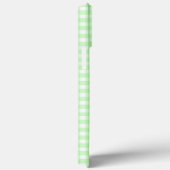 limoen gingham Case-Mate iPhone case (Achterkant / Rechts)