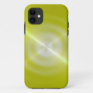 Limoen glanzend roestvrij staal iPhone 11 hoesje