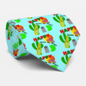 limoen "Happy Cinco de Mayo", Tequila & Salt Desig Stropdas (Opgerold)