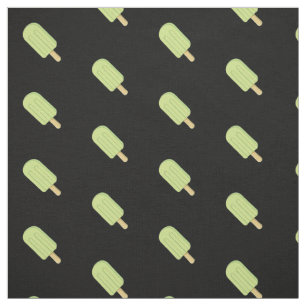 Limoen Ice Cream Stick Pattern Stof