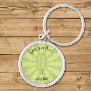 Limoen Ice Cream Stick Sleutelhanger