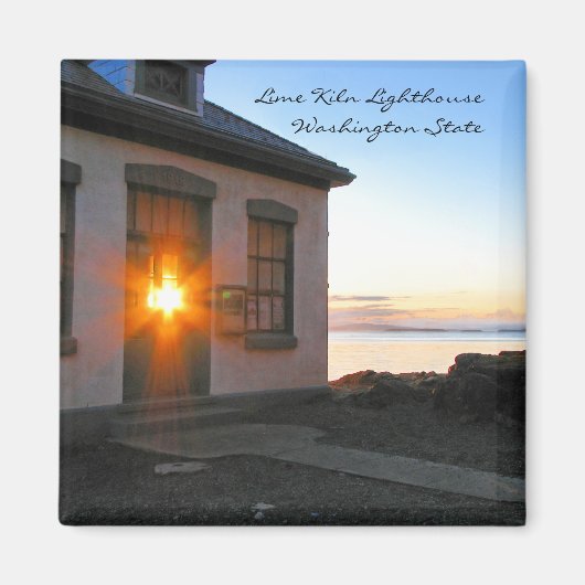 Limoen Kiln Lighthouse Magneet (Voorkant)