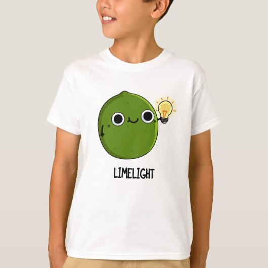 Limoen-light Funny Fruit Limoen Pun T-shirt (Voorkant)