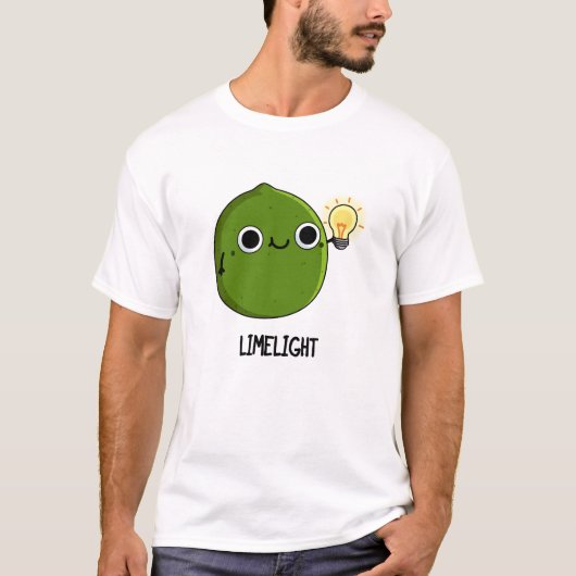Limoen-light Funny Fruit Limoen Pun T-shirt (Voorkant)