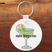 Limoen & Margaritas Design Sleutelhanger (Achterkant)