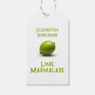 Limoen Marmalade Cadeaulabel