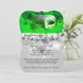 Limoen Masquerade Ball Mask Costume Halloween Part Kaart (Staand voorkant)