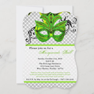 Limoen Masquerade Ball Mask Costume Halloween Part Kaart