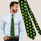 Limoen-patroon Stropdas